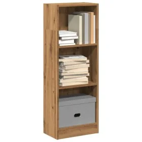 Craftsman oak engineered wood shelf 40x24x109 cm by , Bookcases and shelves - Ref: Foro24-857782, Price: 37,24 €, Discount: %