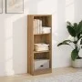 Handgefertigtes Eichenfurnier-Holzregal 40x24x109 cm von , Bücherregale und Regale - Ref: Foro24-857782, Preis: 37,41 €, Raba...