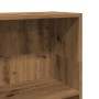 Handgefertigtes Eichenfurnier-Holzregal 40x24x109 cm von , Bücherregale und Regale - Ref: Foro24-857782, Preis: 34,28 €, Raba...