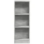 Engineered wood gray concrete shelf 40x24x109 cm by , Bookcases and shelves - Ref: Foro24-857777, Price: 35,65 €, Discount: %