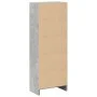 Engineered wood gray concrete shelf 40x24x109 cm by , Bookcases and shelves - Ref: Foro24-857777, Price: 35,65 €, Discount: %