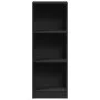 Engineered wood black shelf 40x24x109 cm by , Bookcases and shelves - Ref: Foro24-857775, Price: 36,72 €, Discount: %