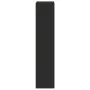 Engineered wood black shelf 40x24x109 cm by , Bookcases and shelves - Ref: Foro24-857775, Price: 36,72 €, Discount: %