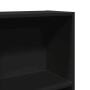Schwarzes Regal aus Ingenieurholz 40x24x109 cm von , Bücherregale und Regale - Ref: Foro24-857775, Preis: 36,78 €, Rabatt: %