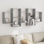 Estante de pared madera ingeniería gris Sonoma 159x18x65 cm de , Estantes y estanterías - Ref: Foro24-853214, Precio: 62,68 €
