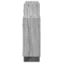 Engineered wood gray Sonoma wall shelf 159x18x65 cm by , Shelves and shelves - Ref: Foro24-853214, Price: 60,44 €, Discount: %