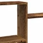 Aged engineered wood wall shelf 159x18x65 cm by , Shelves and shelves - Ref: Foro24-853216, Price: 57,92 €, Discount: %