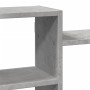 Wandregal aus grauem Beton-Holzwerkstoff 129x18x42 cm von , Regale und Regale - Ref: Foro24-853221, Preis: 53,18 €, Rabatt: %