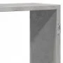 Engineered wood gray concrete wall shelf 129x18x42 cm by , Shelves and shelves - Ref: Foro24-853221, Price: 52,16 €, Discount: %