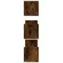 Wandregale 3 Stück aus geräucherter Eichen-Ingenieurholz 80x18x18cm. von , Regale und Regale - Ref: Foro24-853294, Preis: 34,...