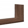 Estantes pared 3 uds madera ingeniería marrón roble 80x18x18 cm de , Estantes y estanterías - Ref: Foro24-853296, Precio: 32,...