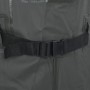 Chest waders with boots and dark green belt size 45 by , Waders for hunting and fishing - Ref: Foro24-4016997, Price: 42,91 €...