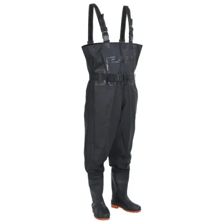 Chest waders with boots and black belt size 39 by , Waders for hunting and fishing - Ref: Foro24-4017000, Price: 38,45 €, Dis...