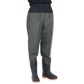 Waist waders with dark green boots size 44 by , Waders for hunting and fishing - Ref: Foro24-4017014, Price: 32,32 €, Discoun...