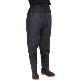 Waist wader with black boots size 44 by , Waders for hunting and fishing - Ref: Foro24-4017023, Price: 33,84 €, Discount: %