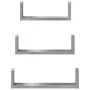 Wall shelf 3 units engineered wood gray concrete by , Shelves and shelves - Ref: Foro24-853311, Price: 18,97 €, Discount: %