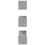Wandregal 3er Set aus grauem Beton-Ingenieurholz von , Regale und Regale - Ref: Foro24-853311, Preis: 17,67 €, Rabatt: %