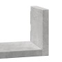 Wandregal 3er Set aus grauem Beton-Ingenieurholz von , Regale und Regale - Ref: Foro24-853311, Preis: 17,67 €, Rabatt: %