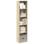 Ingenieurholzregal Sonoma-Eiche 40x24x176 cm von , Bücherregale und Regale - Ref: Foro24-857794, Preis: 60,56 €, Rabatt: %
