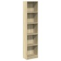 Ingenieurholzregal Sonoma-Eiche 40x24x176 cm von , Bücherregale und Regale - Ref: Foro24-857794, Preis: 60,56 €, Rabatt: %