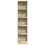 Ingenieurholzregal Sonoma-Eiche 40x24x176 cm von , Bücherregale und Regale - Ref: Foro24-857794, Preis: 60,56 €, Rabatt: %