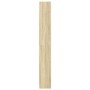 Estantería de madera de ingeniería roble Sonoma 40x24x176 cm