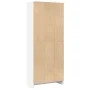 Estantería de madera de ingeniería blanca 60x24x143 cm de , Librerías y estanterías - Ref: Foro24-857812, Precio: 54,07 €, De...