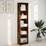 Rauchige Eichen-Ingenieurholzregal 40x24x176 cm von , Bücherregale und Regale - Ref: Foro24-857796, Preis: 59,14 €, Rabatt: %