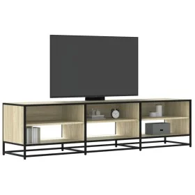 TV stand made of engineered wood in Sonoma oak, 180x40x46 cm. by , TV Furniture - Ref: Foro24-3300806, Price: 111,63 €, Disco...
