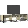 TV stand made of engineered wood in Sonoma oak, 180x40x46 cm. by , TV Furniture - Ref: Foro24-3300806, Price: 111,63 €, Disco...