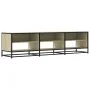 TV stand made of engineered wood in Sonoma oak, 180x40x46 cm. by , TV Furniture - Ref: Foro24-3300806, Price: 111,63 €, Disco...