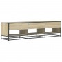 TV-Möbel aus Sonoma-Eichenfurnierholz, 180x40x46 cm. von , TV-Möbel - Ref: Foro24-3300806, Preis: 113,03 €, Rabatt: %
