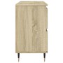 Badezimmerschrank aus Sonoma-Eichenfurnierholz 80x33x60 cm. von , Badezimmermöbel - Ref: Foro24-849682, Preis: 101,40 €, Raba...