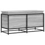 Storage box with Sonoma grey wood lid 100x40x51.5 cm by , Storage baskets - Ref: Foro24-848807, Price: 78,53 €, Discount: %