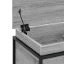 Aufbewahrungsbox mit grauem Sonoma-Holzdeckel 100x40x51,5 cm. von , Aufbewahrungskörbe - Ref: Foro24-848807, Preis: 79,65 €, ...