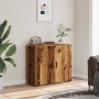 Engineered wood aged wood sideboard 80x33x70 cm by , Sideboards - Ref: Foro24-857073, Price: 75,75 €, Discount: %