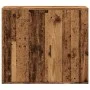 Ingenieurholz-Sideboard mit gealtertem Holz 80x33x70 cm von , Sideboards - Ref: Foro24-857073, Preis: 73,11 €, Rabatt: %