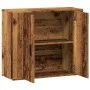Ingenieurholz-Sideboard mit gealtertem Holz 80x33x70 cm von , Sideboards - Ref: Foro24-857073, Preis: 73,11 €, Rabatt: %