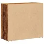 Aparador madera de ingeniería madera envejecida 80x33x70 cm de , Aparadores - Ref: Foro24-857073, Precio: 73,11 €, Descuento: %