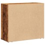 Engineered wood aged wood sideboard 80x33x70 cm by , Sideboards - Ref: Foro24-857073, Price: 75,75 €, Discount: %