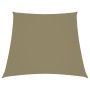 Beige oxford fabric trapezoidal sail awning 2/4x3 m by vidaXL, Umbrellas - Ref: Foro24-135186, Price: 22,61 €, Discount: %