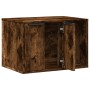 Katzensandmöbel aus geräucherter Eiche 60x40x40 cm von , Katzenmöbel - Ref: Foro24-857728, Preis: 51,92 €, Rabatt: %