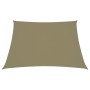 Beige oxford fabric trapezoidal sail awning 2/4x3 m by vidaXL, Umbrellas - Ref: Foro24-135186, Price: 22,61 €, Discount: %