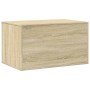 Katzensandmöbel aus Eichenholz Sonoma 80x50x45 cm von , Katzenmöbel - Ref: Foro24-857735, Preis: 77,75 €, Rabatt: %