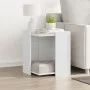 Mueble arenero para gatos madera ingeniería blanco 42x42x51 cm de , Mobiliario para gatos - Ref: Foro24-857742, Precio: 37,91...
