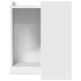 Katzensandmöbel aus weißem Ingenieurholz 42x42x51 cm von , Katzenmöbel - Ref: Foro24-857742, Preis: 36,22 €, Rabatt: %