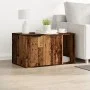 Cat litter box furniture made of aged engineered wood, 80x50x45cm. by , Cat furniture - Ref: Foro24-857740, Price: 79,73 €, D...