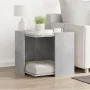 Katzensandkastenmöbel aus grauem Holz und Beton, 53x53x51 cm. von , Katzenmöbel - Ref: Foro24-857754, Preis: 50,82 €, Rabatt: %