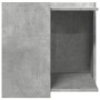 Katzensandkastenmöbel aus grauem Holz und Beton, 53x53x51 cm. von , Katzenmöbel - Ref: Foro24-857754, Preis: 51,58 €, Rabatt: %