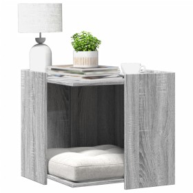 Katzensandmöbel aus grauem Sonoma-Holz 53x53x51 cm. von , Katzenmöbel - Ref: Foro24-857756, Preis: 55,09 €, Rabatt: %